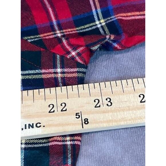 Ralph Lauren Mens Classic Fit Shirt Long Sleeve Button Down Plaid Red Size M - Picture 6 of 8